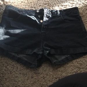 Black shorts